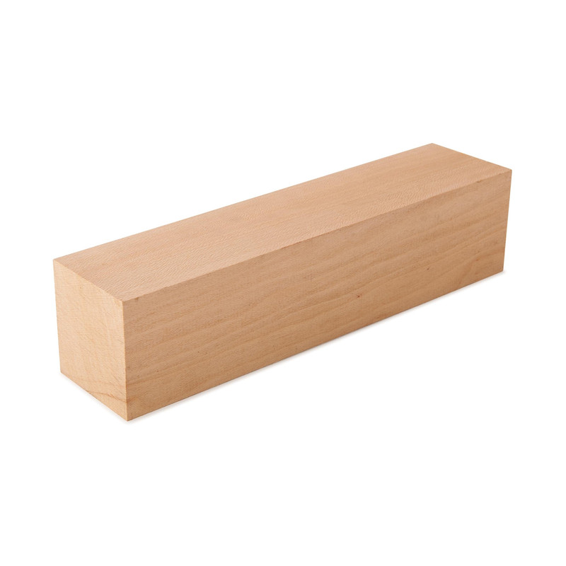 Sycamore Wood Turning Stock - Thickness:3" - Width:3" - Length:12"